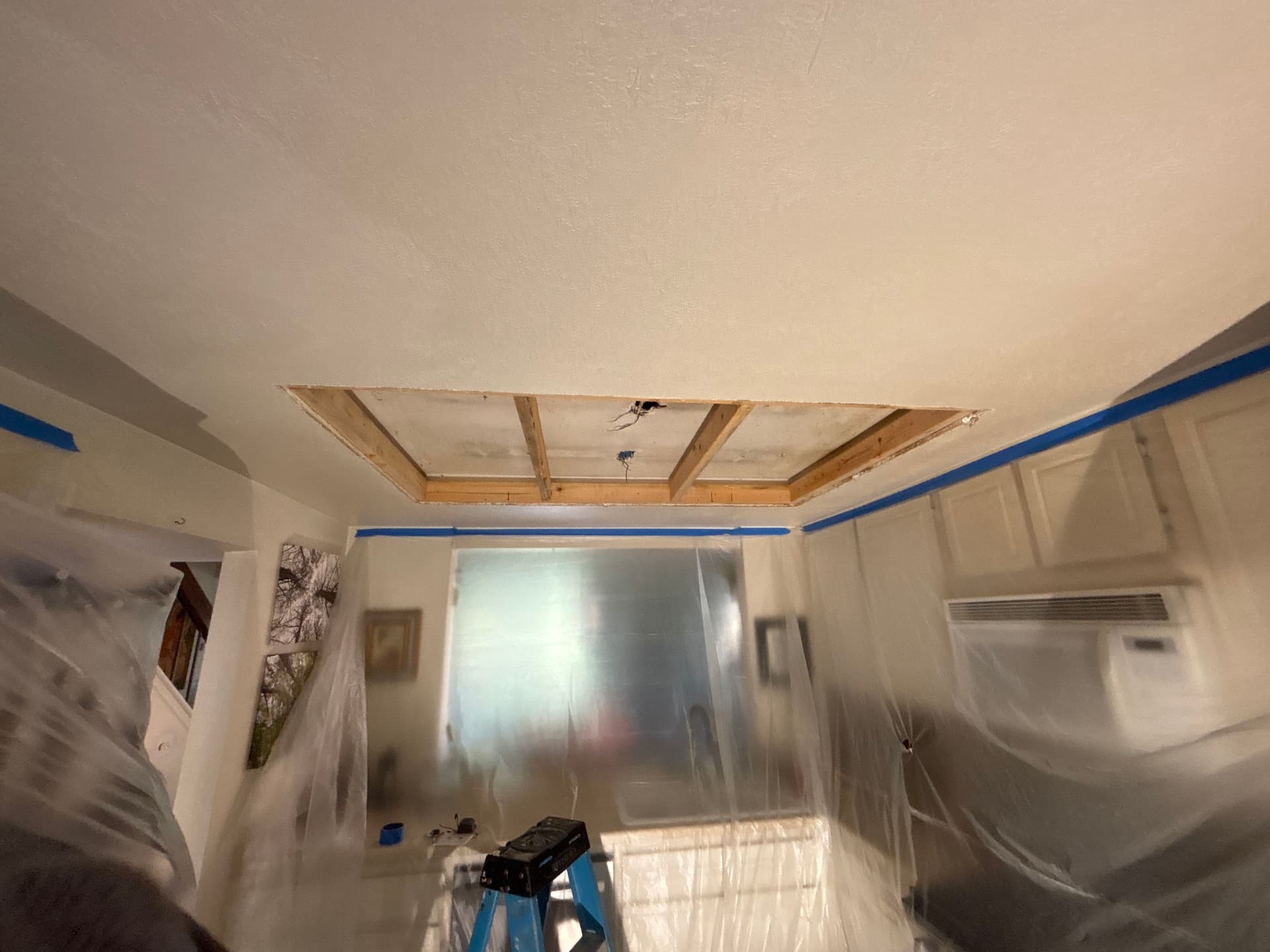 Gallery photos for Fluorescent Light Box Removed and Replaced With LED Recessed Lighting: Image #2