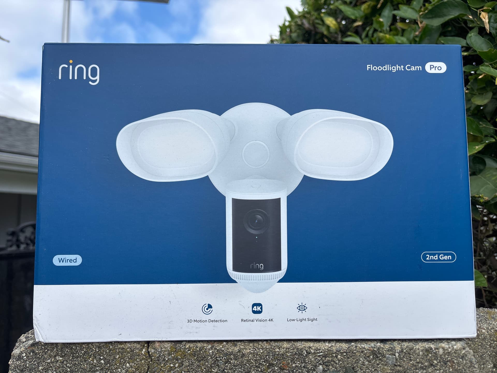 Gallery photos for Ring Floodlight Cam Pro Installed and Ready to Go: Image #1