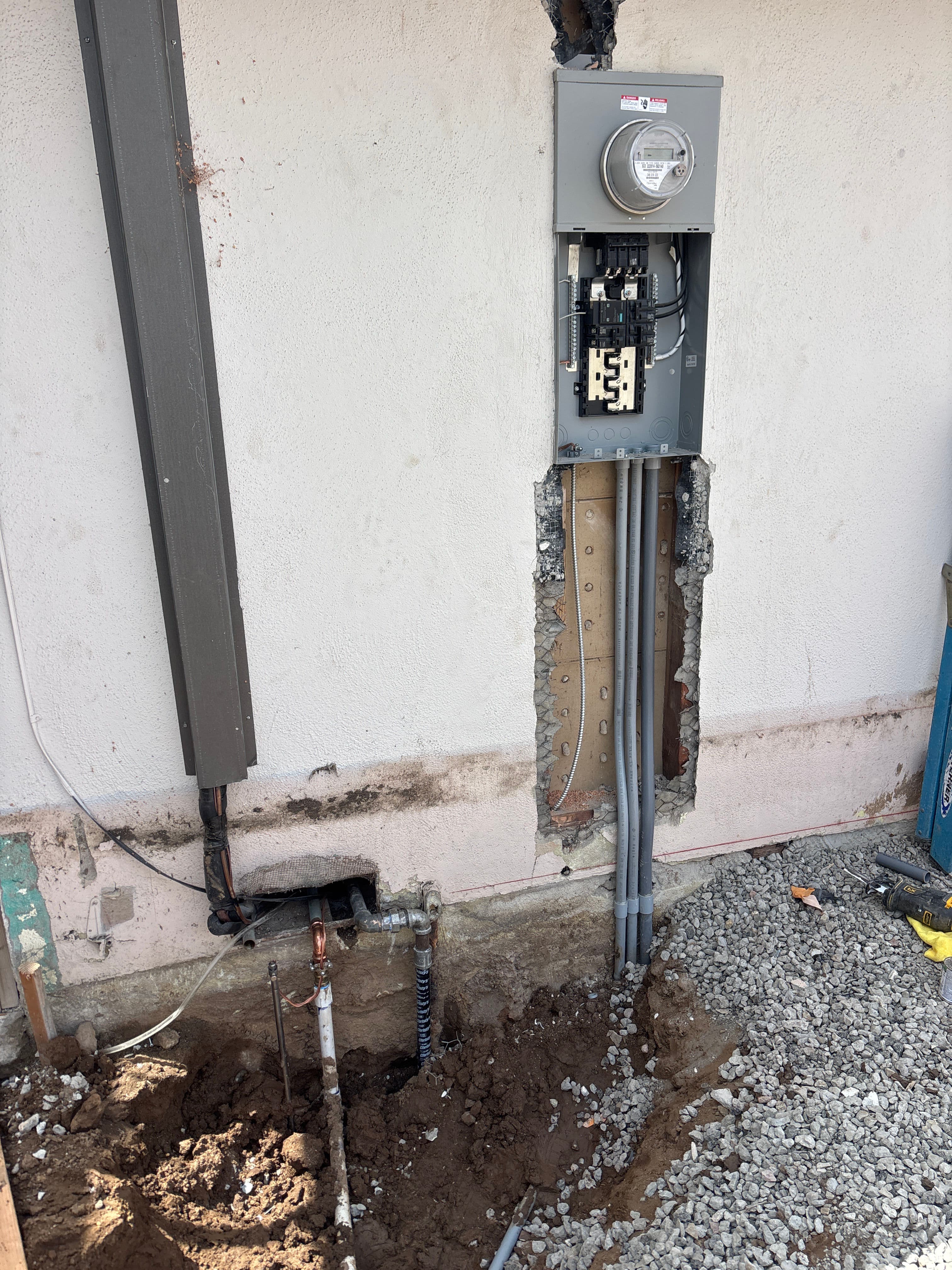 Project Full Backyard Remodel Electrical Rough-In With EV Charging and Subpanel image