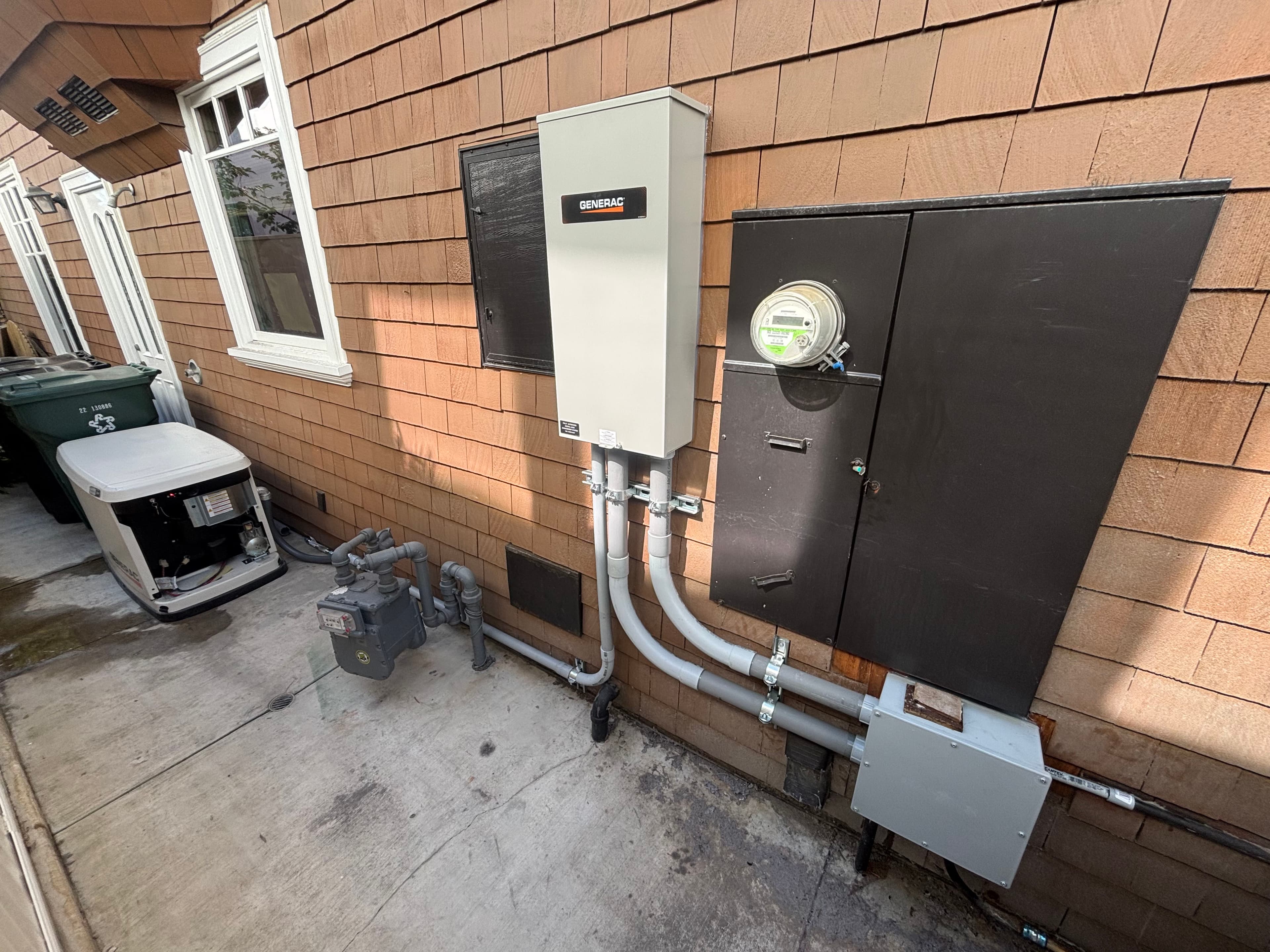Project 22kW Generac Generator Install with 200 Amp Automatic Transfer Switch image