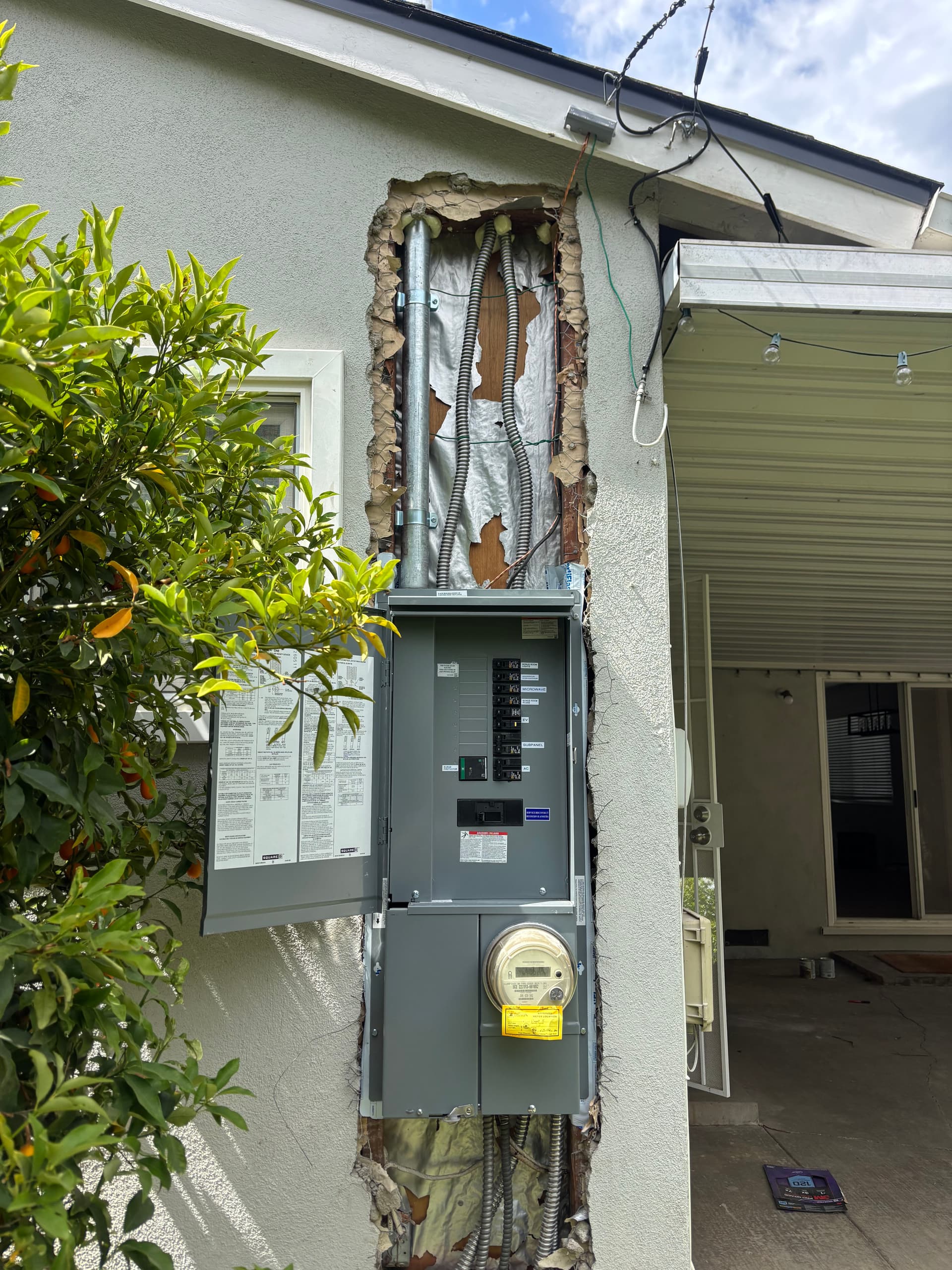 200-Amp Service Upgrade with New Sub Panel and EV Outlet image