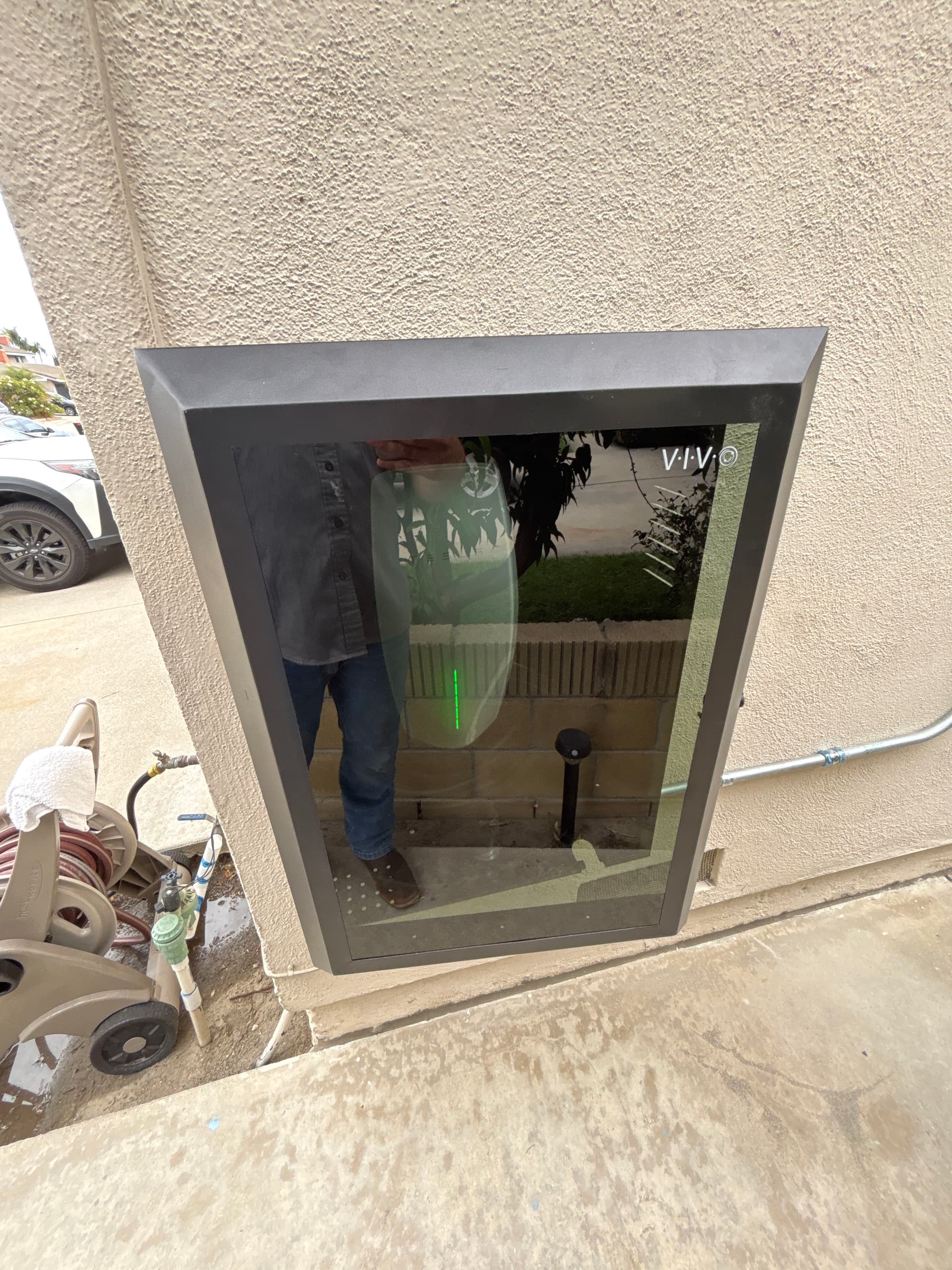 Gallery photos for Tesla Wall Connector Installed in a Secure Lockable Enclosure: Image #1