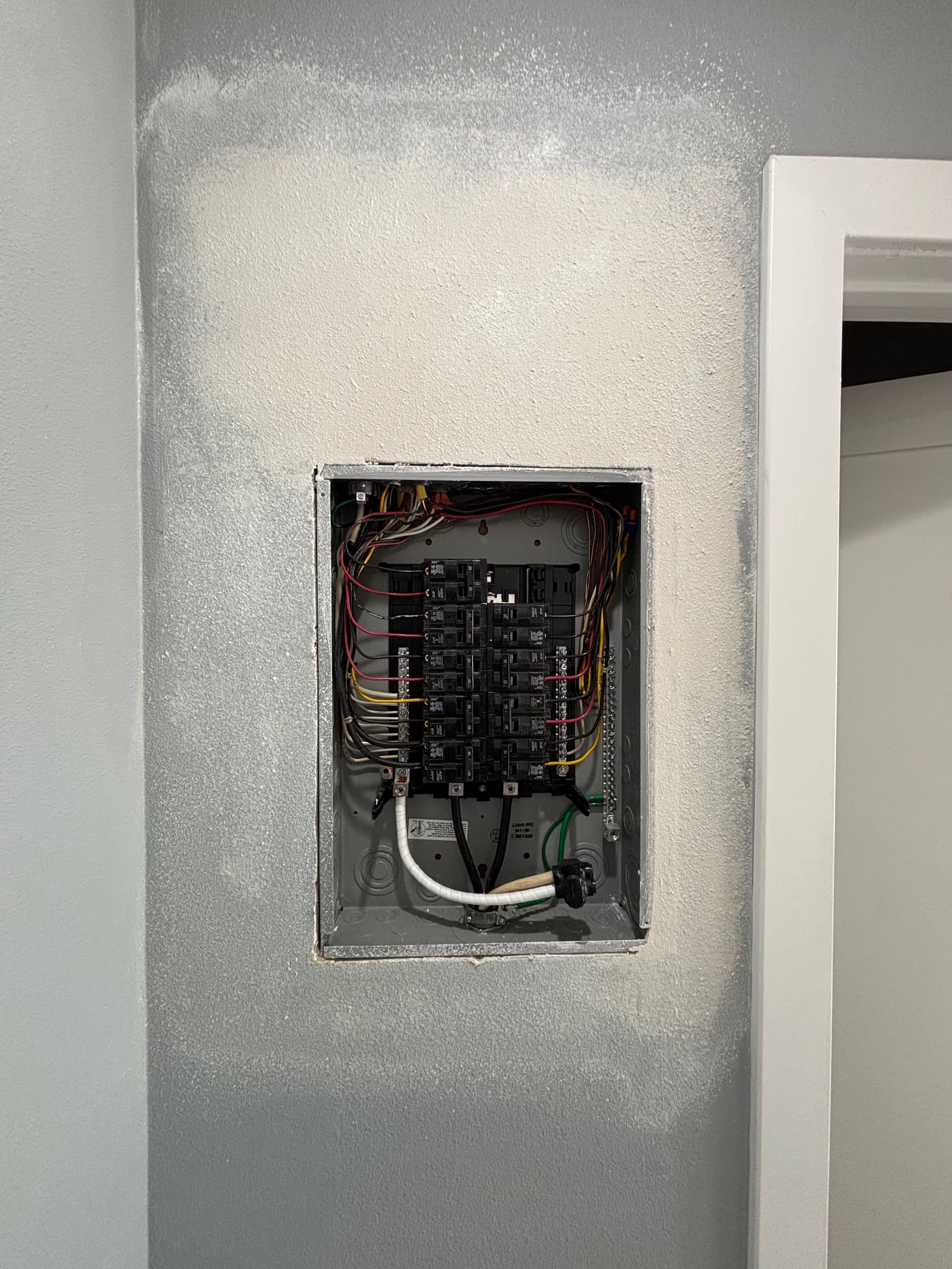 Gallery photos for Old Electrical Panel Swapped Out for a Fresh Siemens Replacement: Image #1